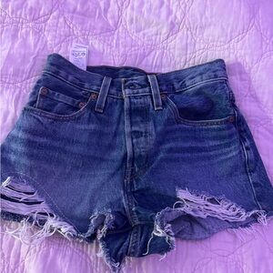Levi's Classic Blue Jean Shorts